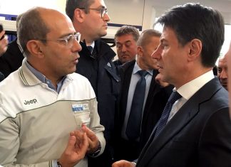 Fca Melfi, il premier Conte ribadisce l’eccellenza industriale del plant lucano