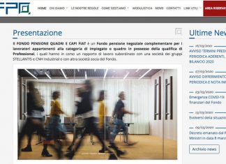 Fpq, in occasione del lancio del nuovo sito internet, il presidente Pensi fa il punto sui rendimenti del Fondo